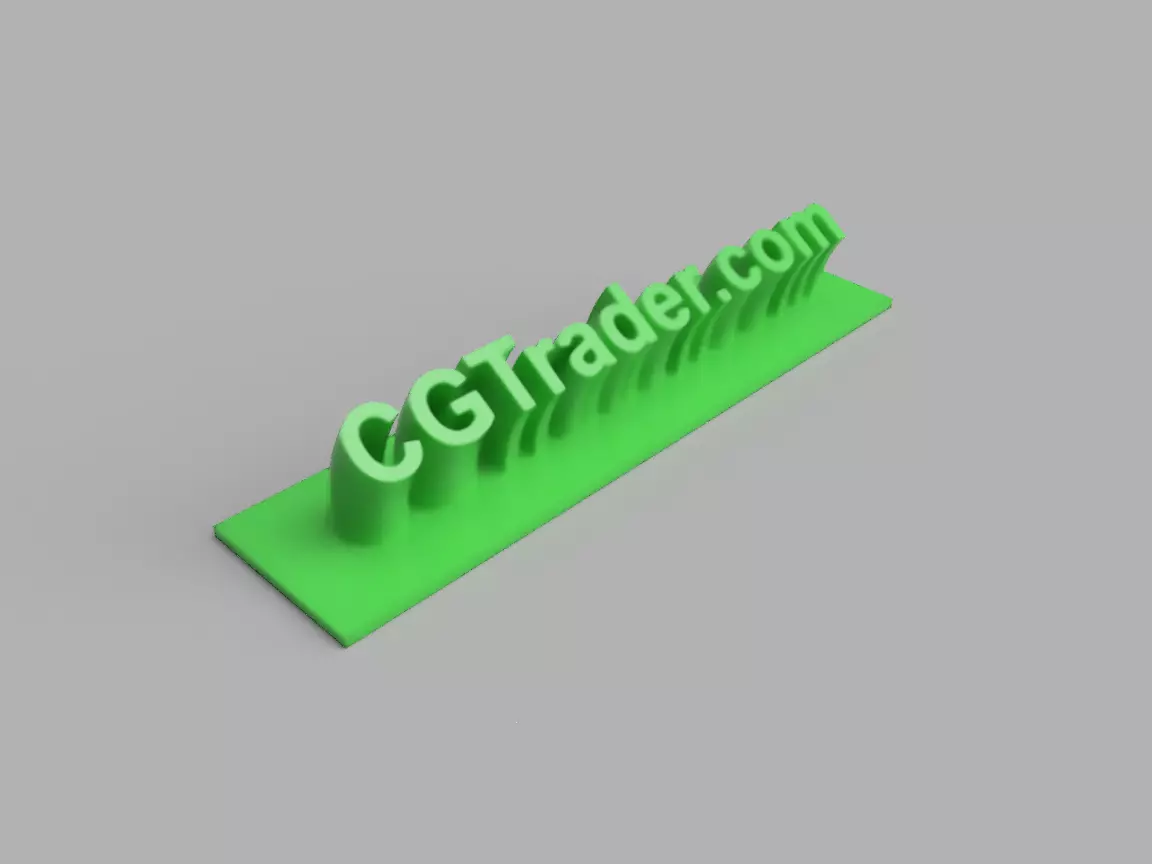 CGTrader on a desk 3D print model_0