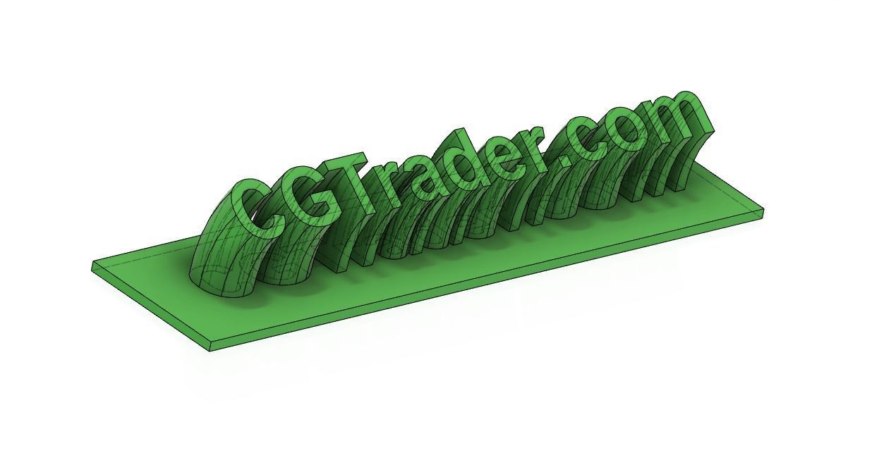 CGTrader on a desk 3D print model_4