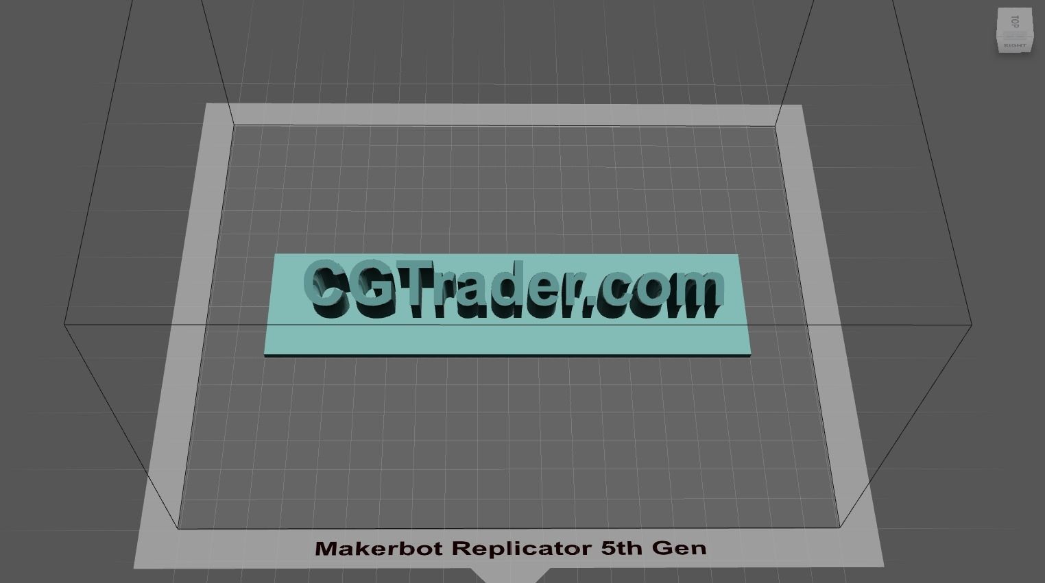 CGTrader on a desk 3D print model_11