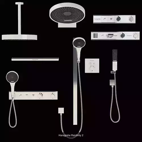 Hansgrohe Rainfinity  3D Model Collection