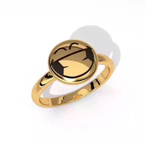 Smile ring super cool ring 3d printable