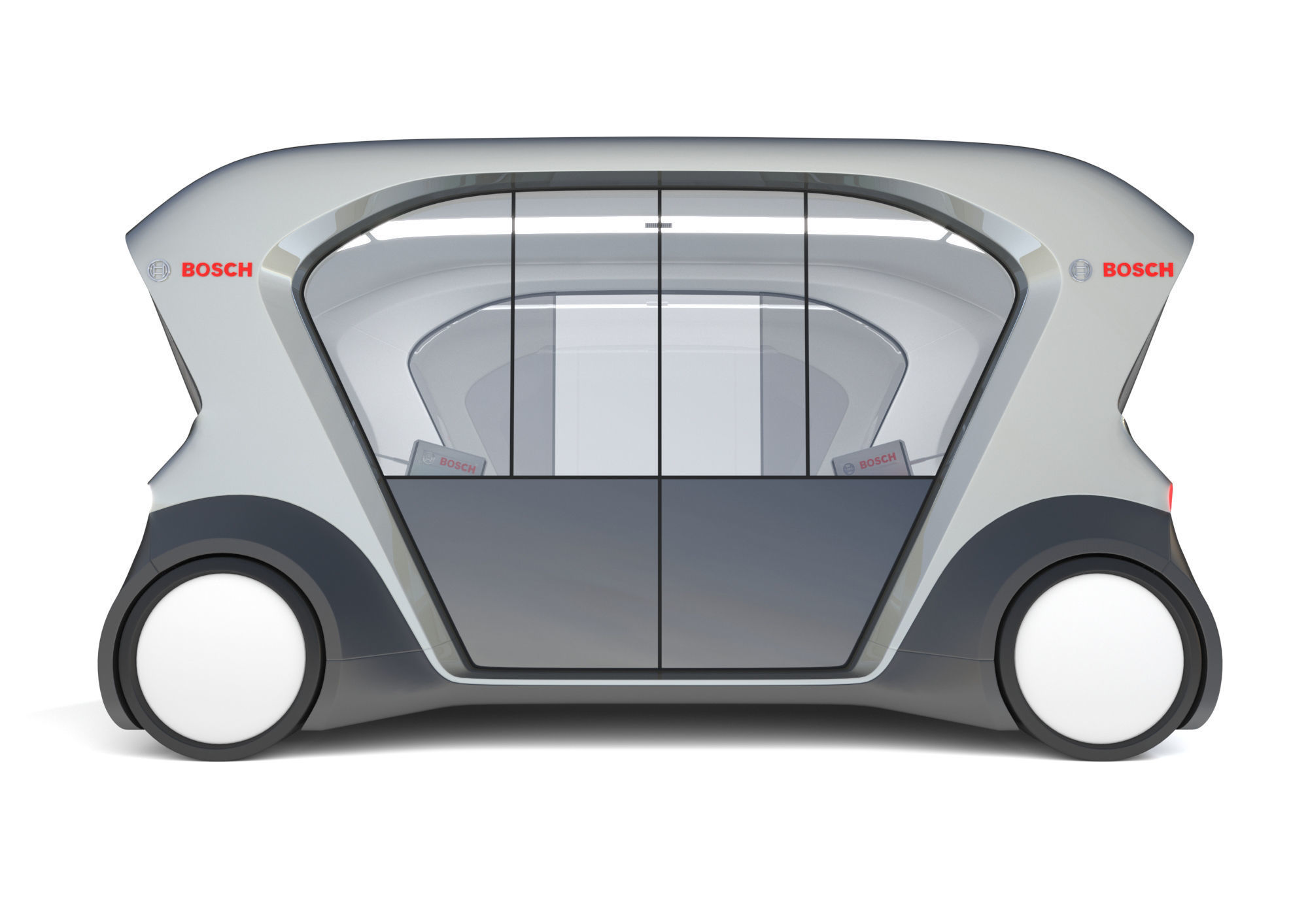 Electric Bosch IoT Shuttle with Interior 3D model_5
