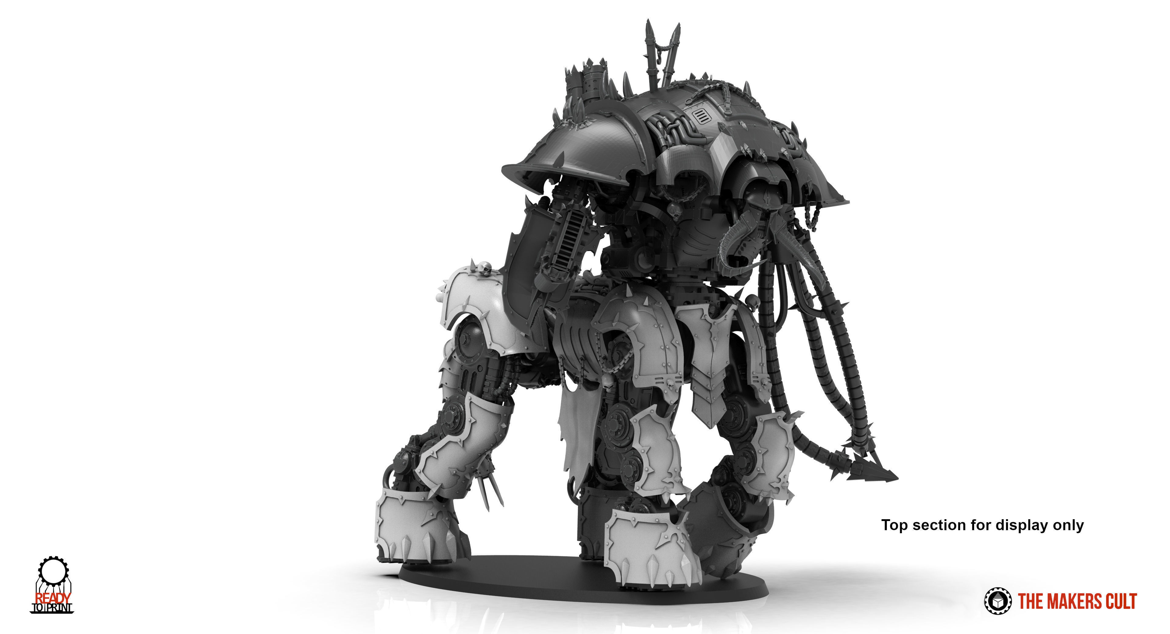 Centaur Knight Conversion Kit - Chassis only 3D print model_2