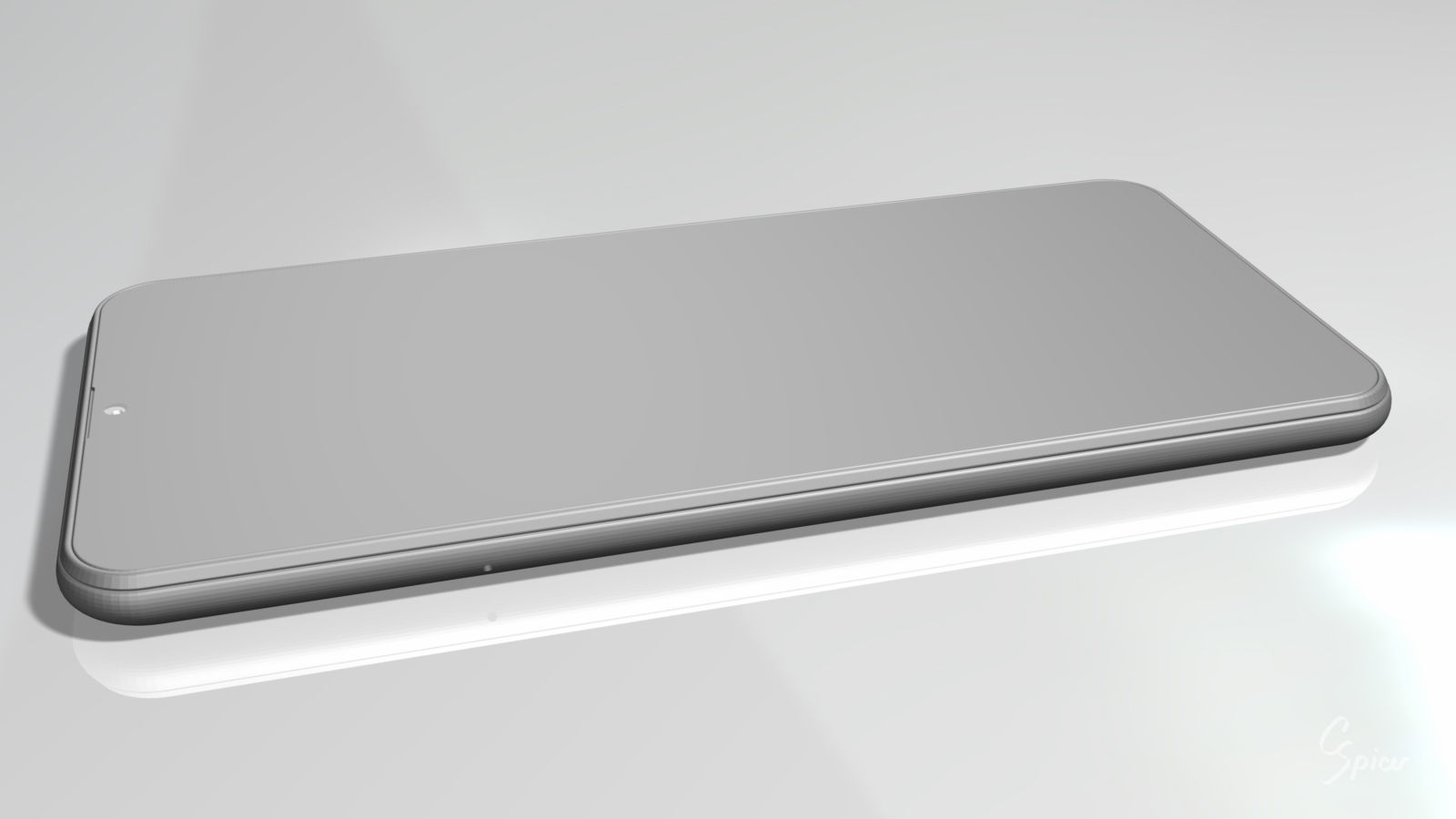 Samsung Galaxy A10e Model SM-A102U Smartphone 3D model_31