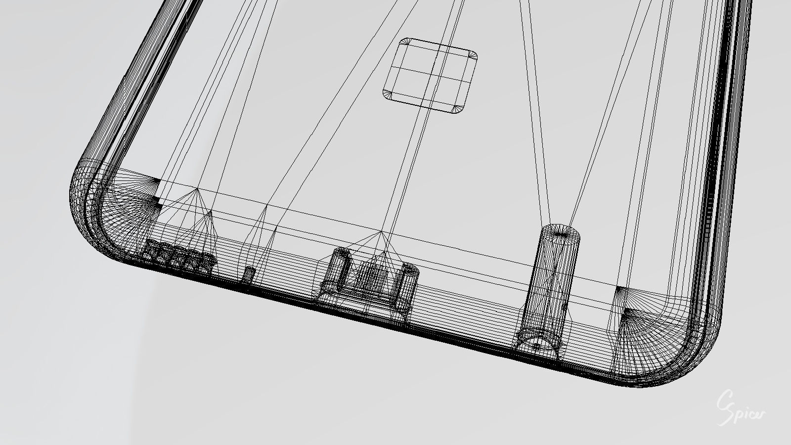 Samsung Galaxy A10e Model SM-A102U Smartphone 3D model_58