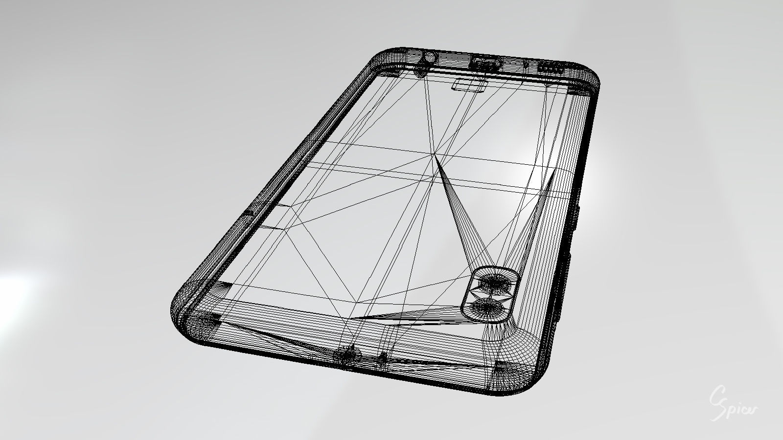 Samsung Galaxy A10e Model SM-A102U Smartphone 3D model_51