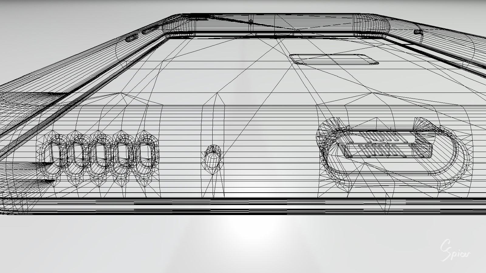 Samsung Galaxy A10e Model SM-A102U Smartphone 3D model_66