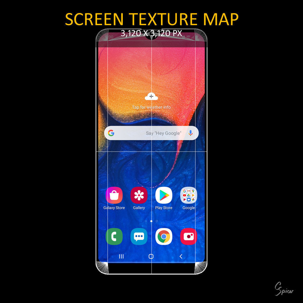 Samsung Galaxy A10e Model SM-A102U Smartphone 3D model_70