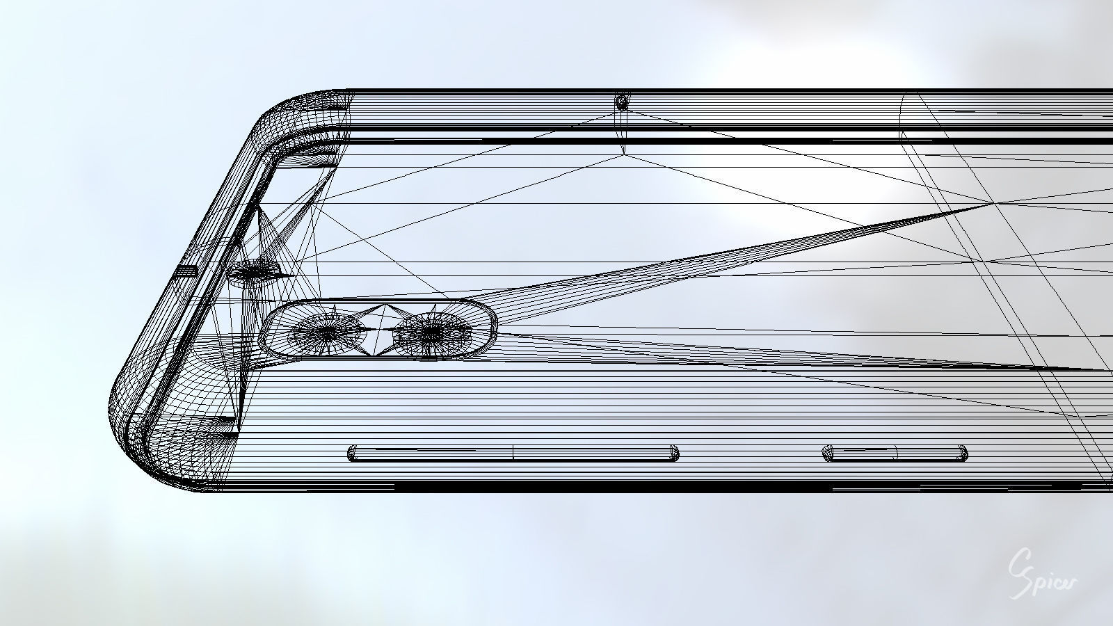 Samsung Galaxy A10e Model SM-A102U Smartphone 3D model_60