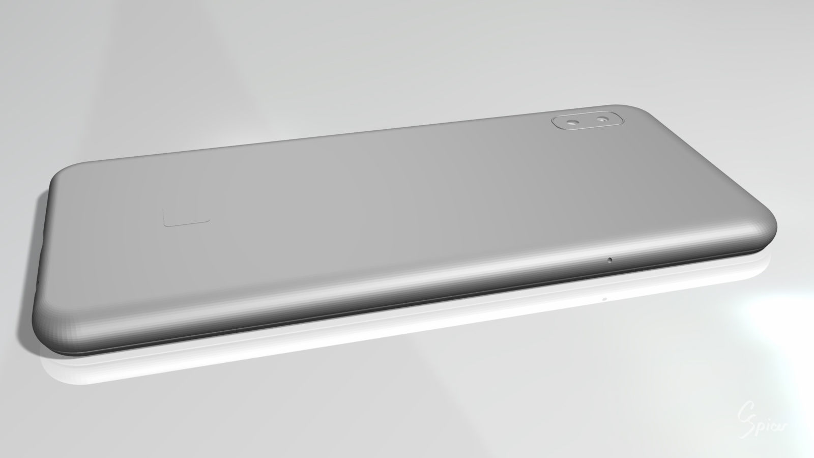 Samsung Galaxy A10e Model SM-A102U Smartphone 3D model_32