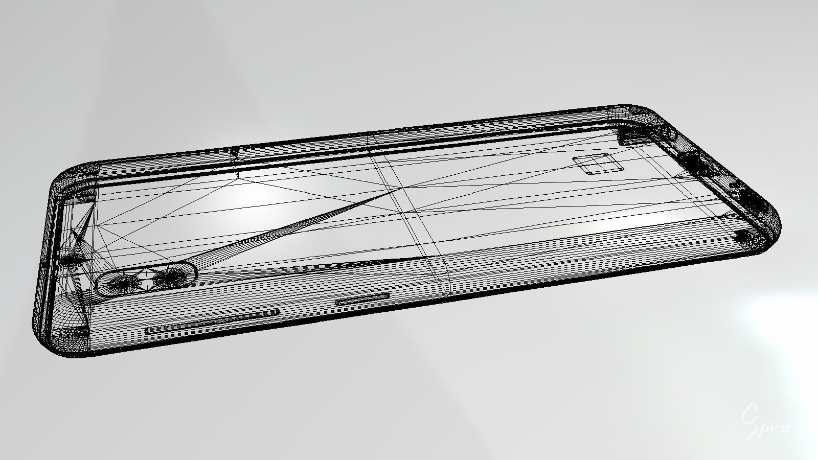 Samsung Galaxy A10e Model SM-A102U Smartphone 3D model_55