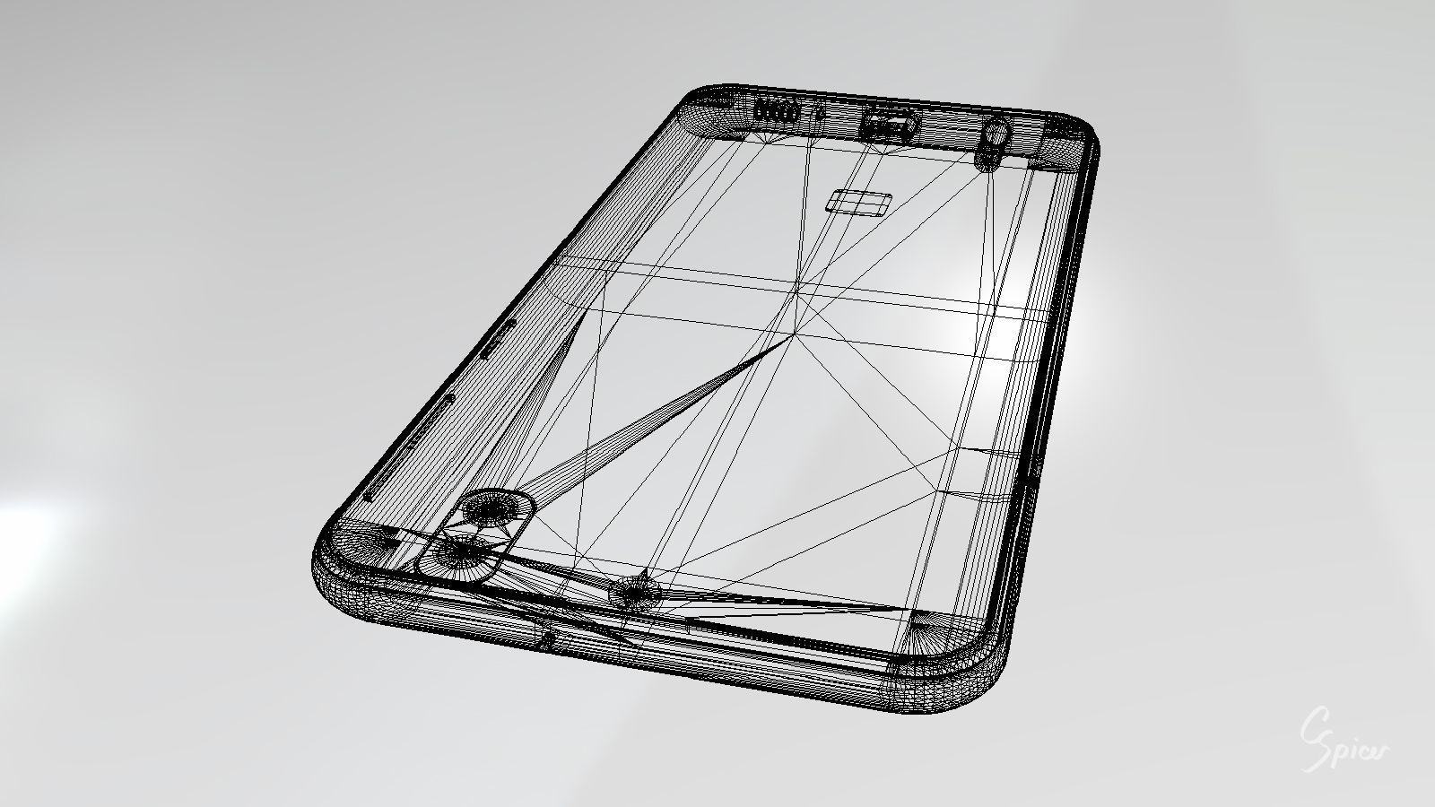 Samsung Galaxy A10e Model SM-A102U Smartphone 3D model_49