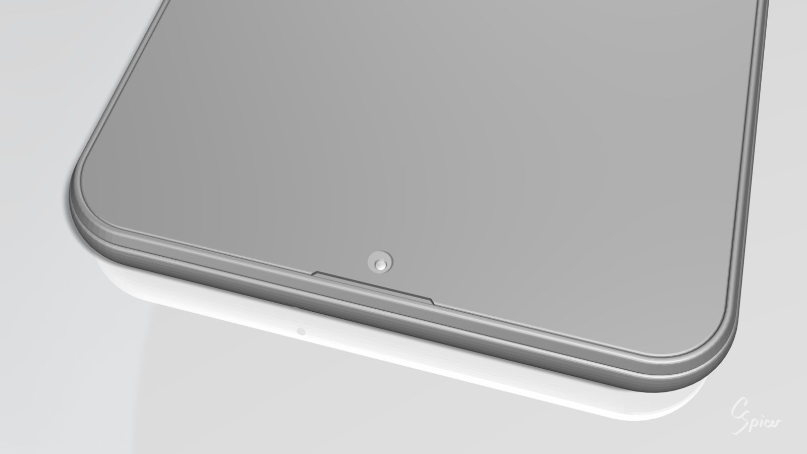 Samsung Galaxy A10e Model SM-A102U Smartphone 3D model_35