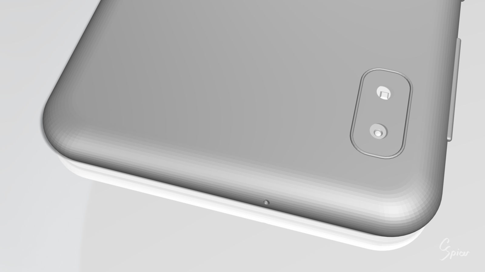 Samsung Galaxy A10e Model SM-A102U Smartphone 3D model_37