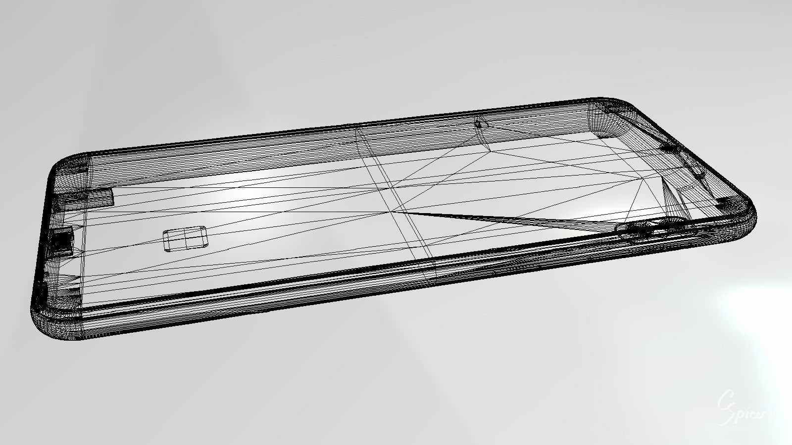 Samsung Galaxy A10e Model SM-A102U Smartphone 3D model_52