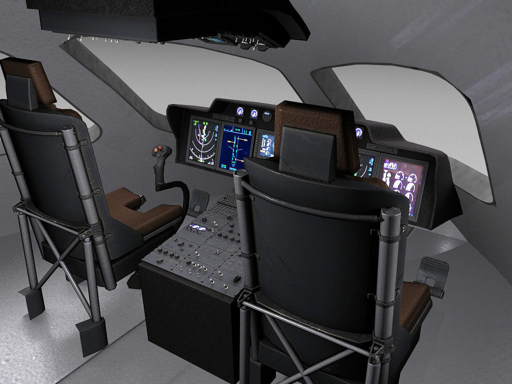 Boeing 787 Dreamliner Star Wars 3D model_13