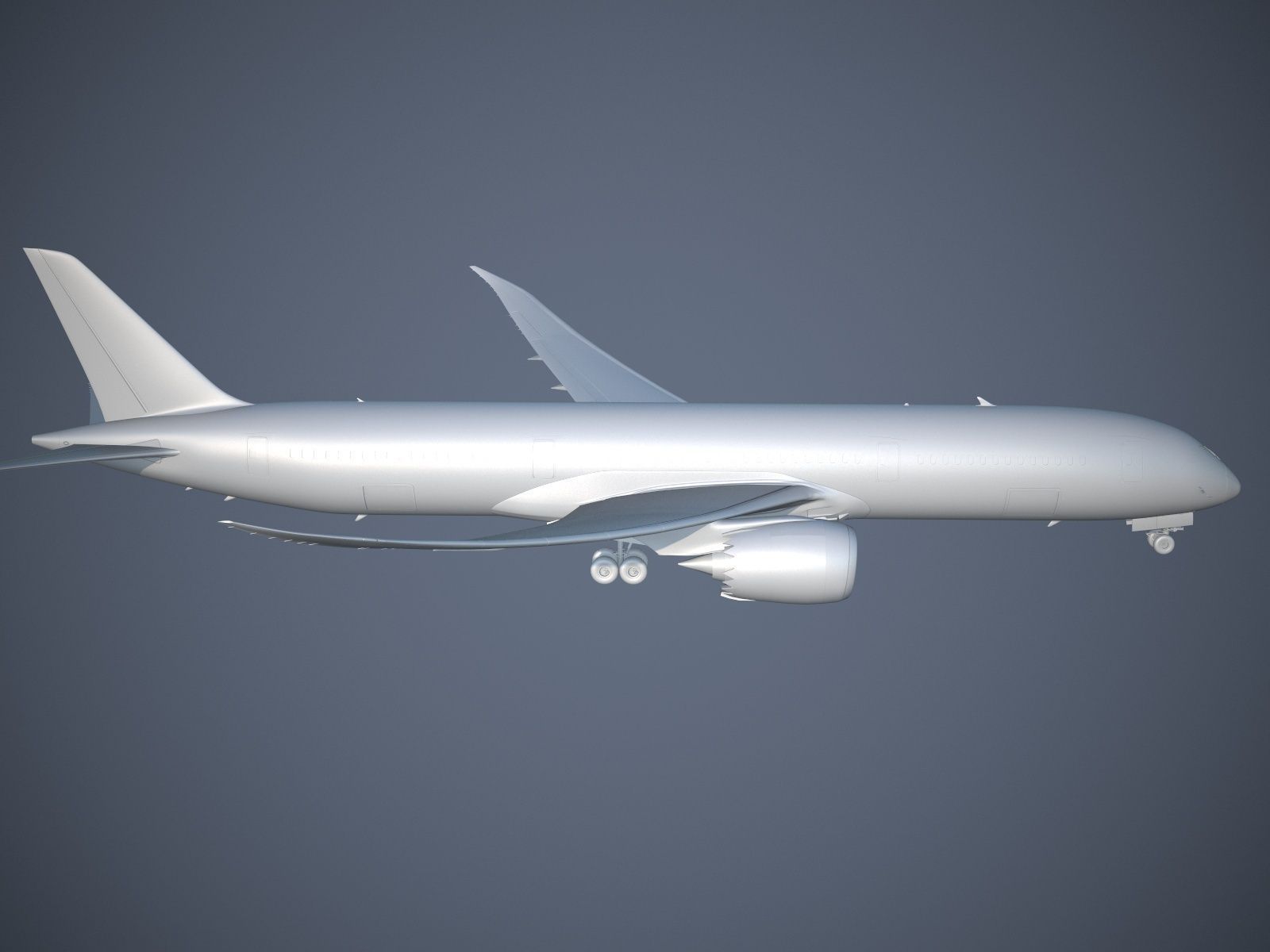 Boeing 787 Dreamliner Star Wars 3D model_18