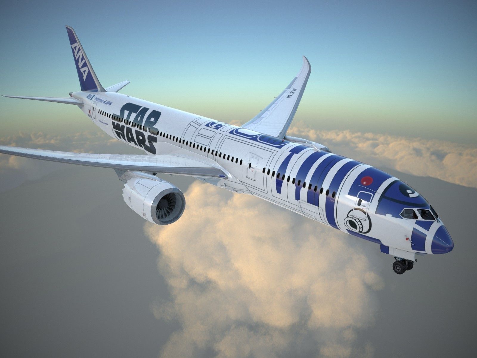 Boeing 787 Dreamliner Star Wars 3D model_3