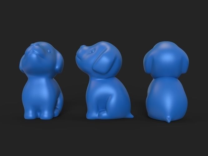 DOGS MODEL toy dog 3D print model_2
