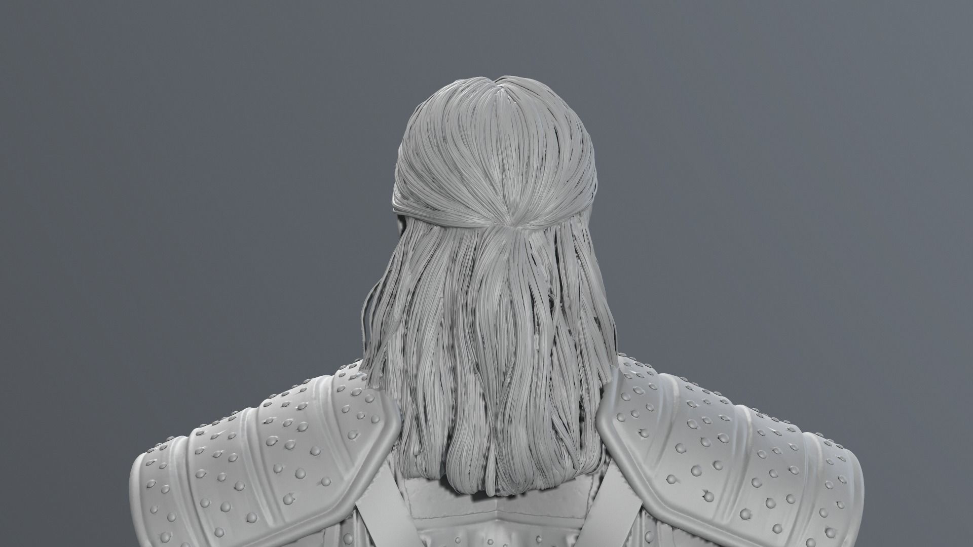 Henry Cavill - Geralt of Rivia - The witcher 3D print model_17