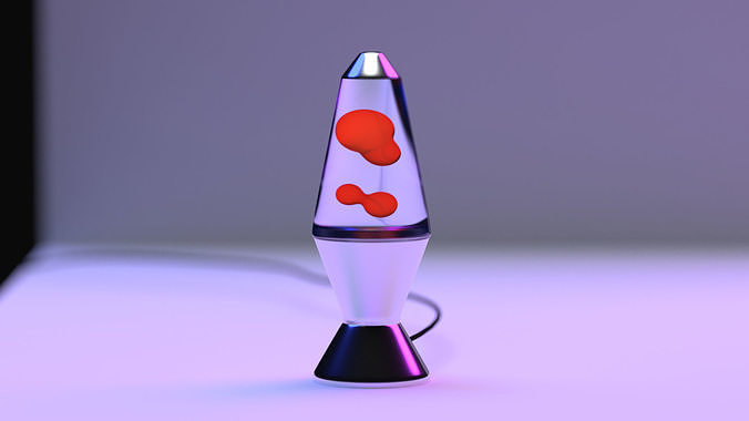 Lava Lamp Free 3D model