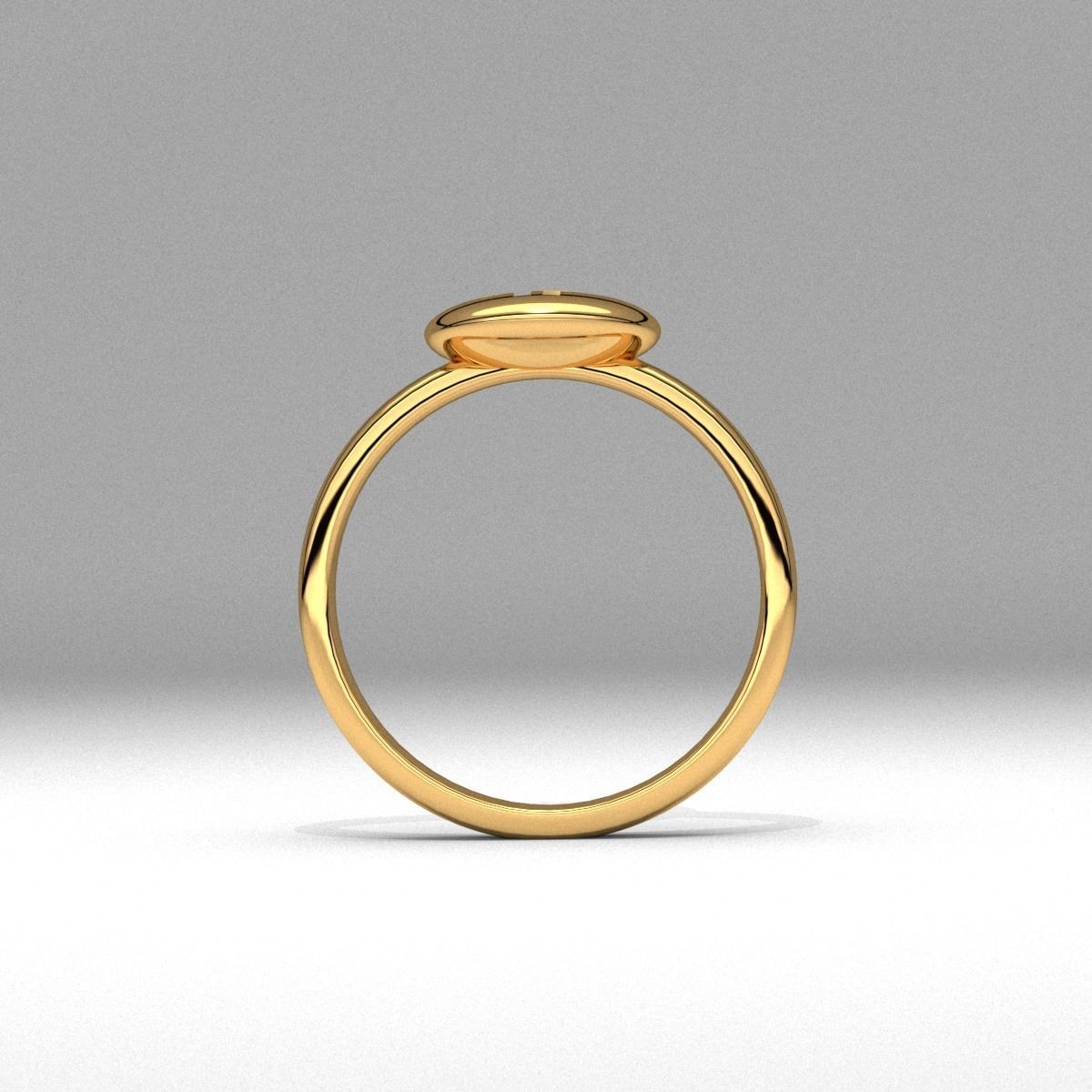 bitcoin crypto new fashion jewelry ring 3d printable 3D print model_3