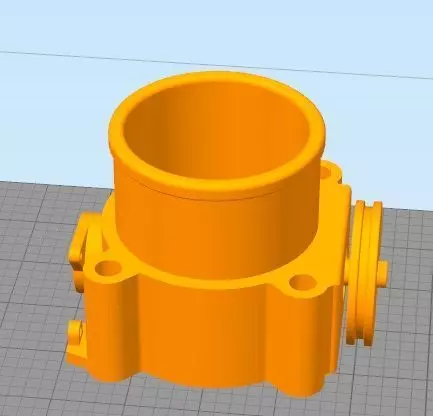 Nissan Serena Working Throttle Body 3D print model_0