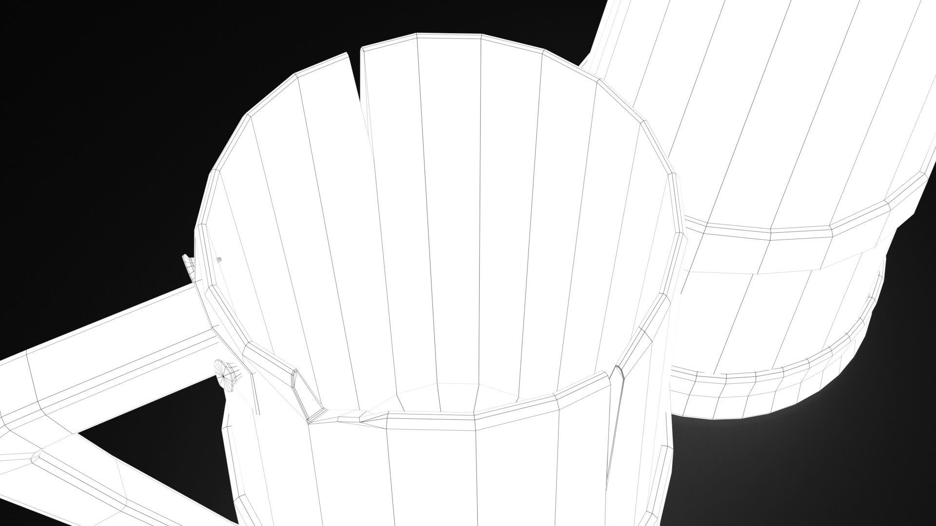 Medieval Style Beer Mug  Low-poly 3D model_39