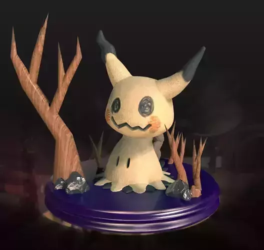 POKEMON Mimikyu Diorama