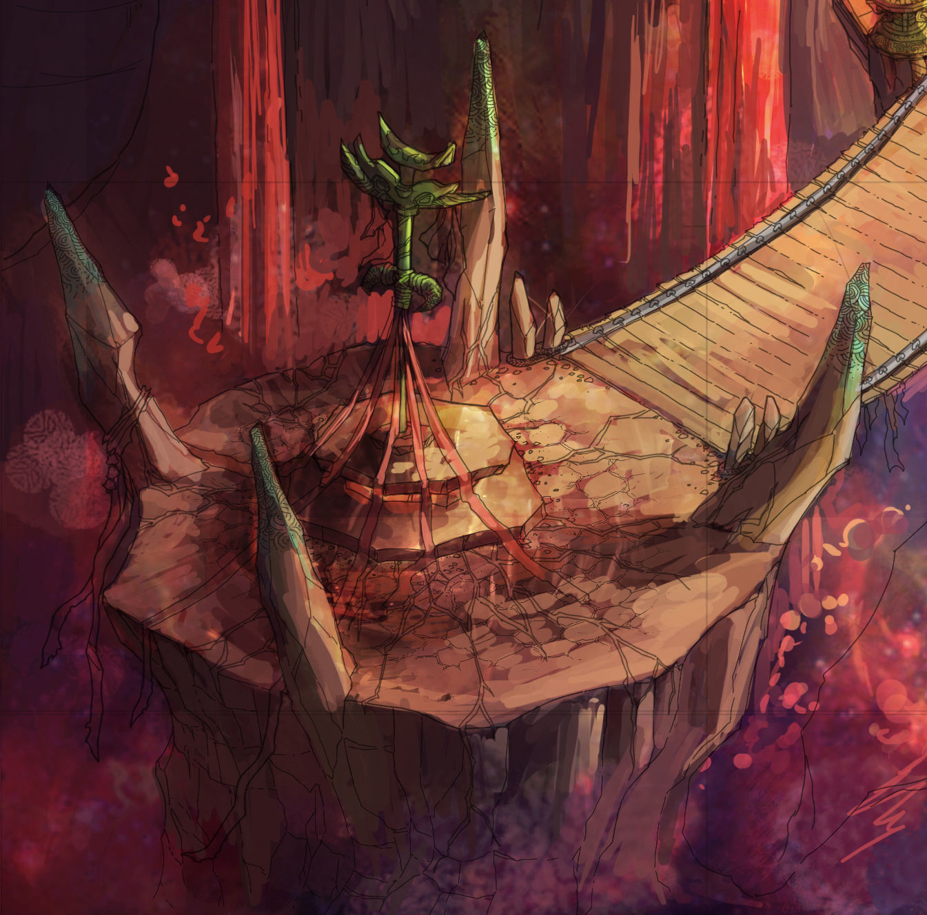 ff religious altar Zoroastrianism Little Altar 01 3D model_2