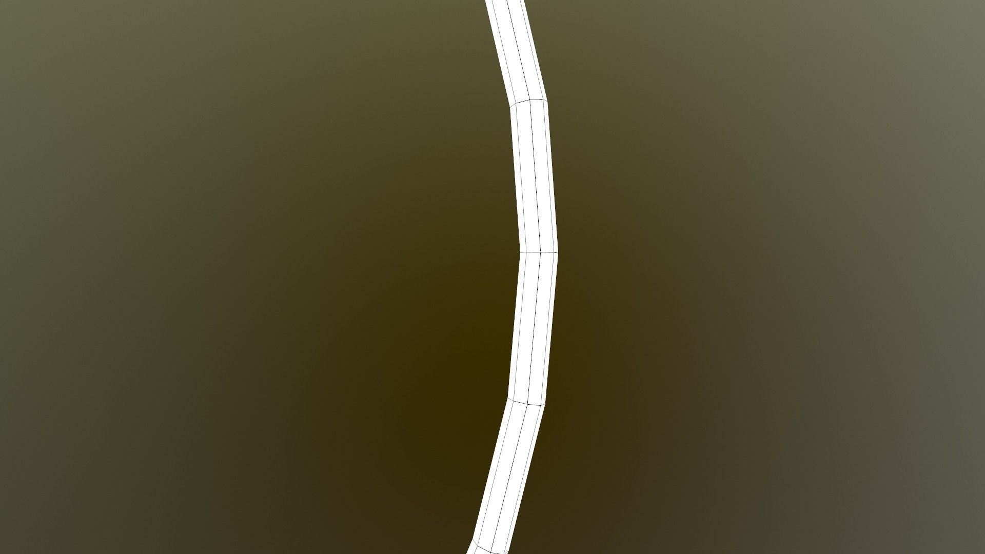 Hulahoop Green Low-poly 3D model_29