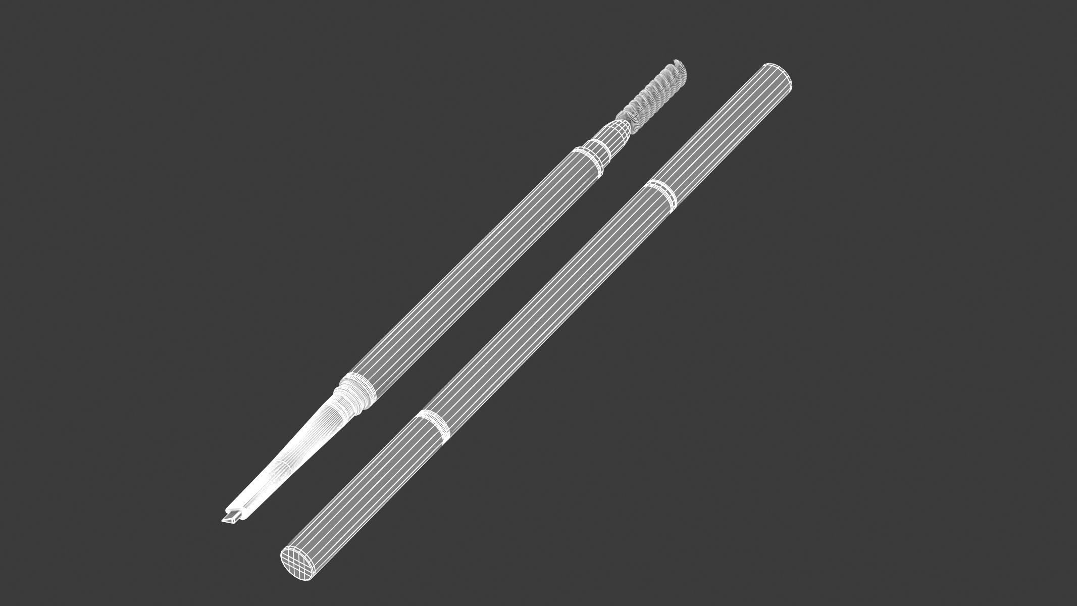 Eyebrow Pencil 3D model_21