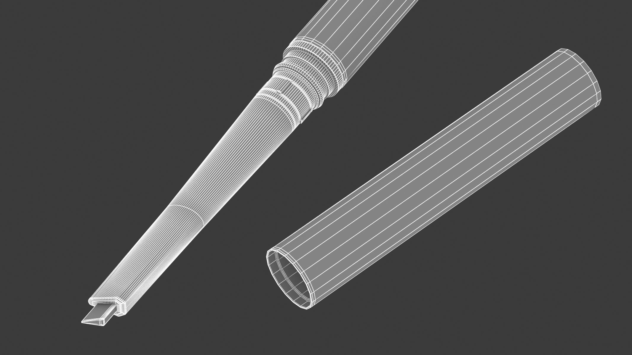 Eyebrow Pencil 3D model_36