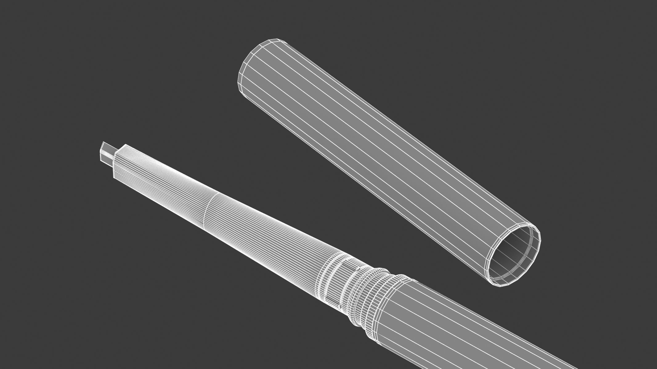 Eyebrow Pencil 3D model_37