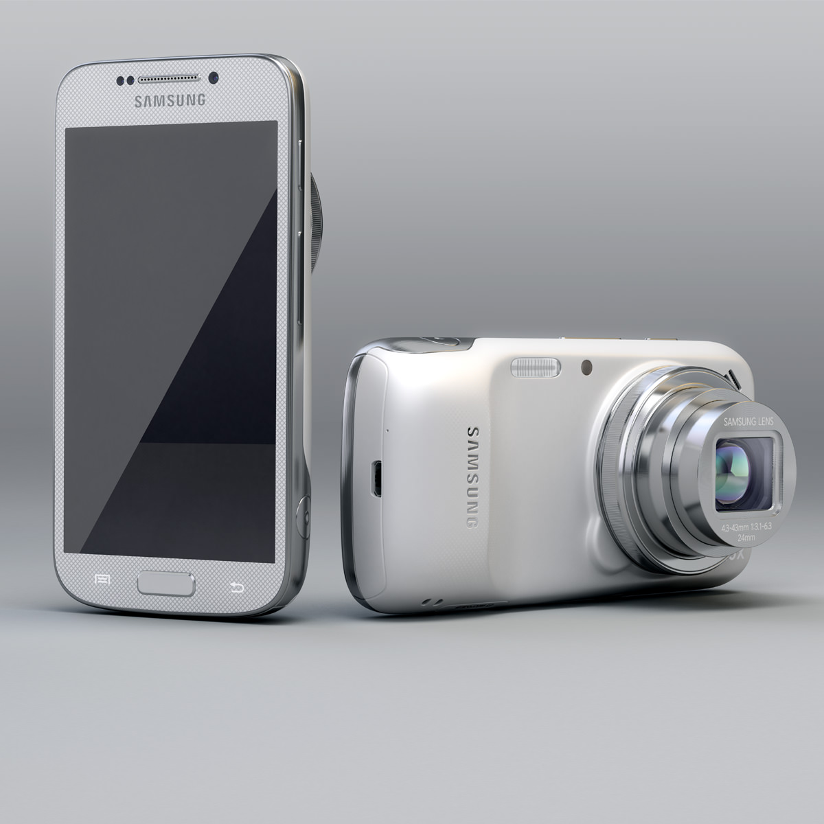 Galaxy S4 Zoom 3D model_1