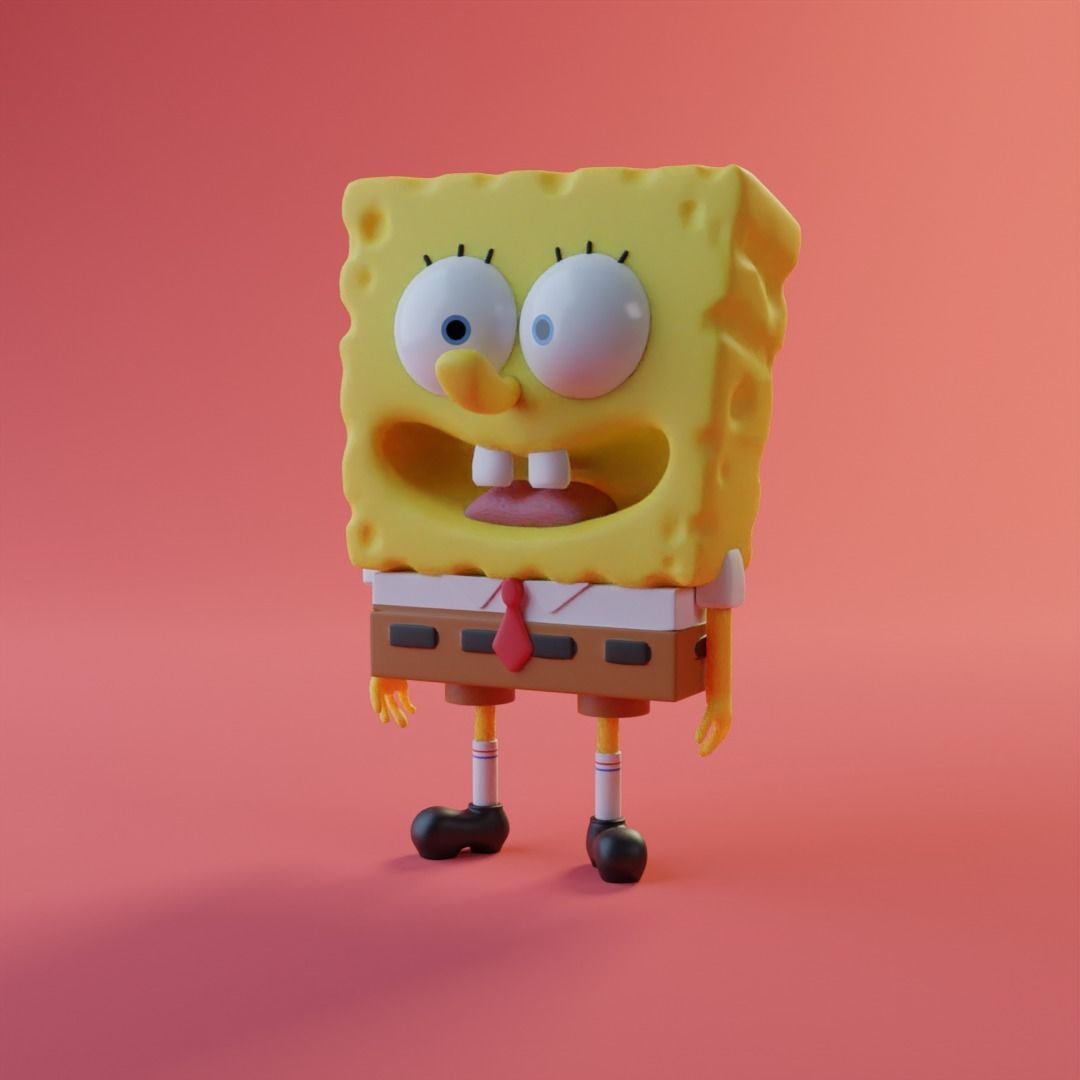 Spongebob squarepants 3D model_1