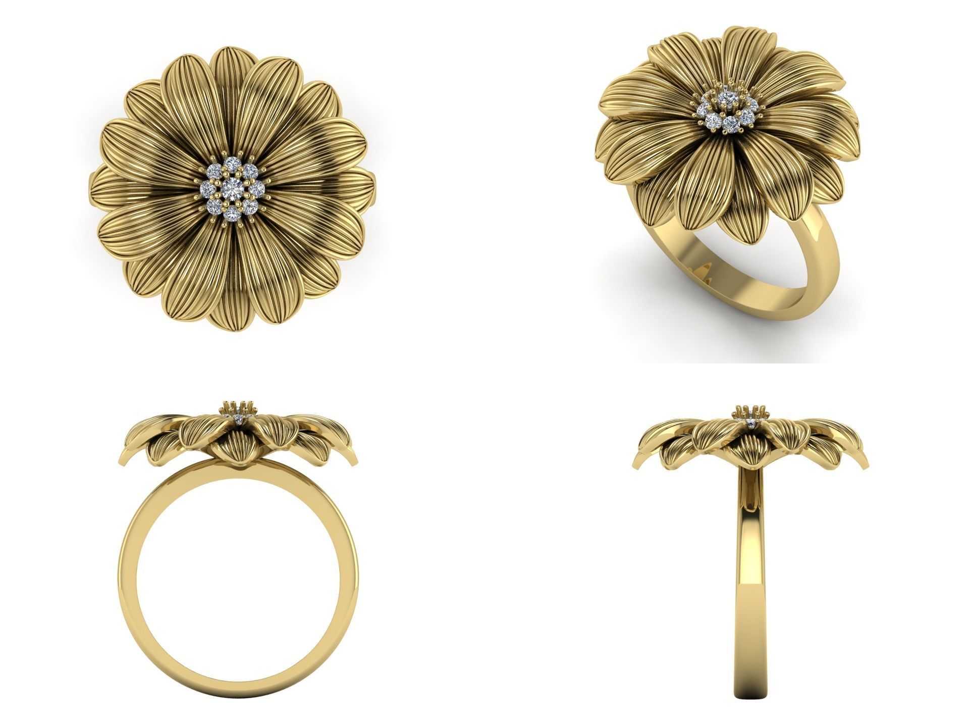 Ring  pl38 3D print model_3