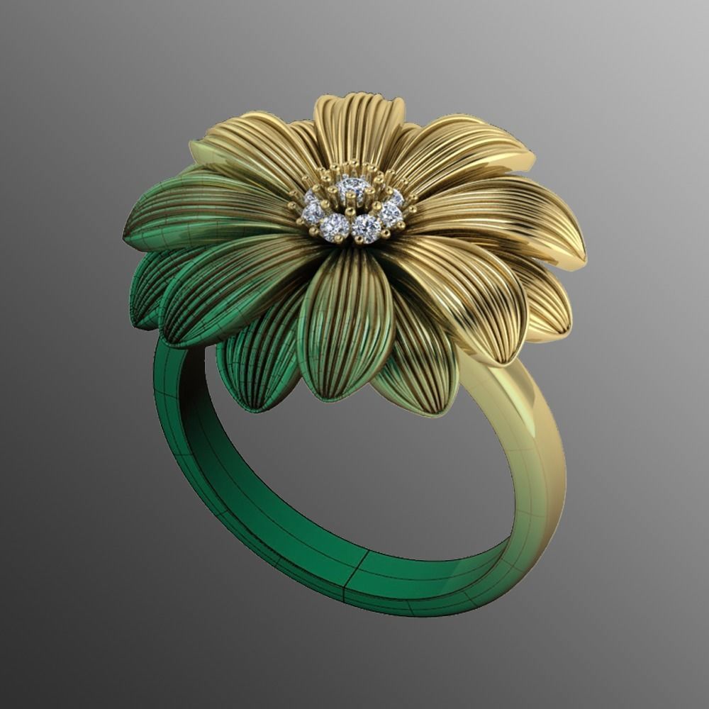 Ring  pl38 3D print model_1