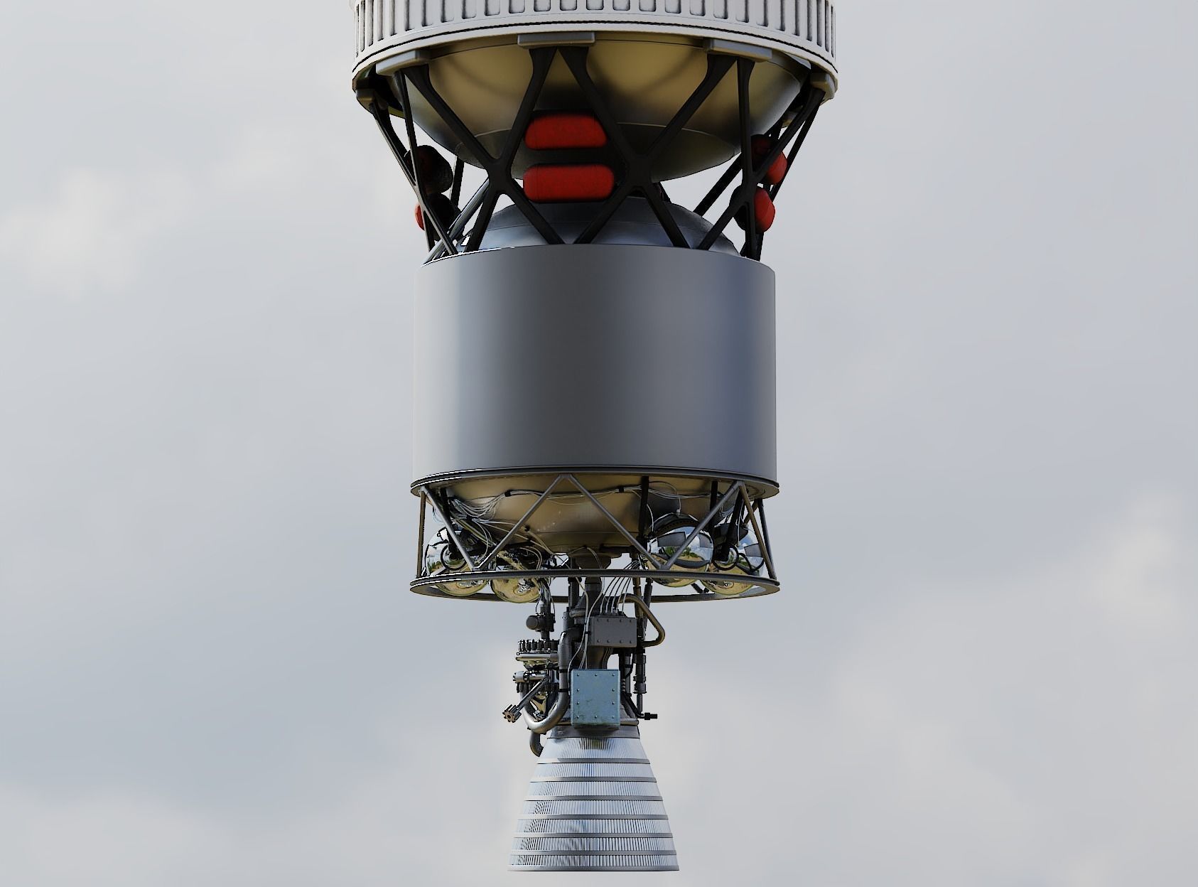 SLS Rocket 3D model_19