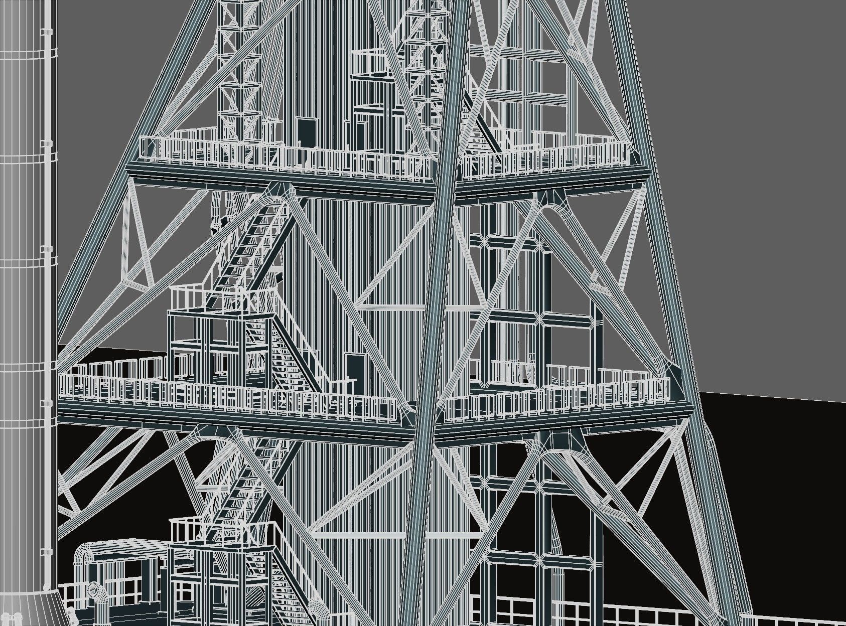 SLS Rocket 3D model_32