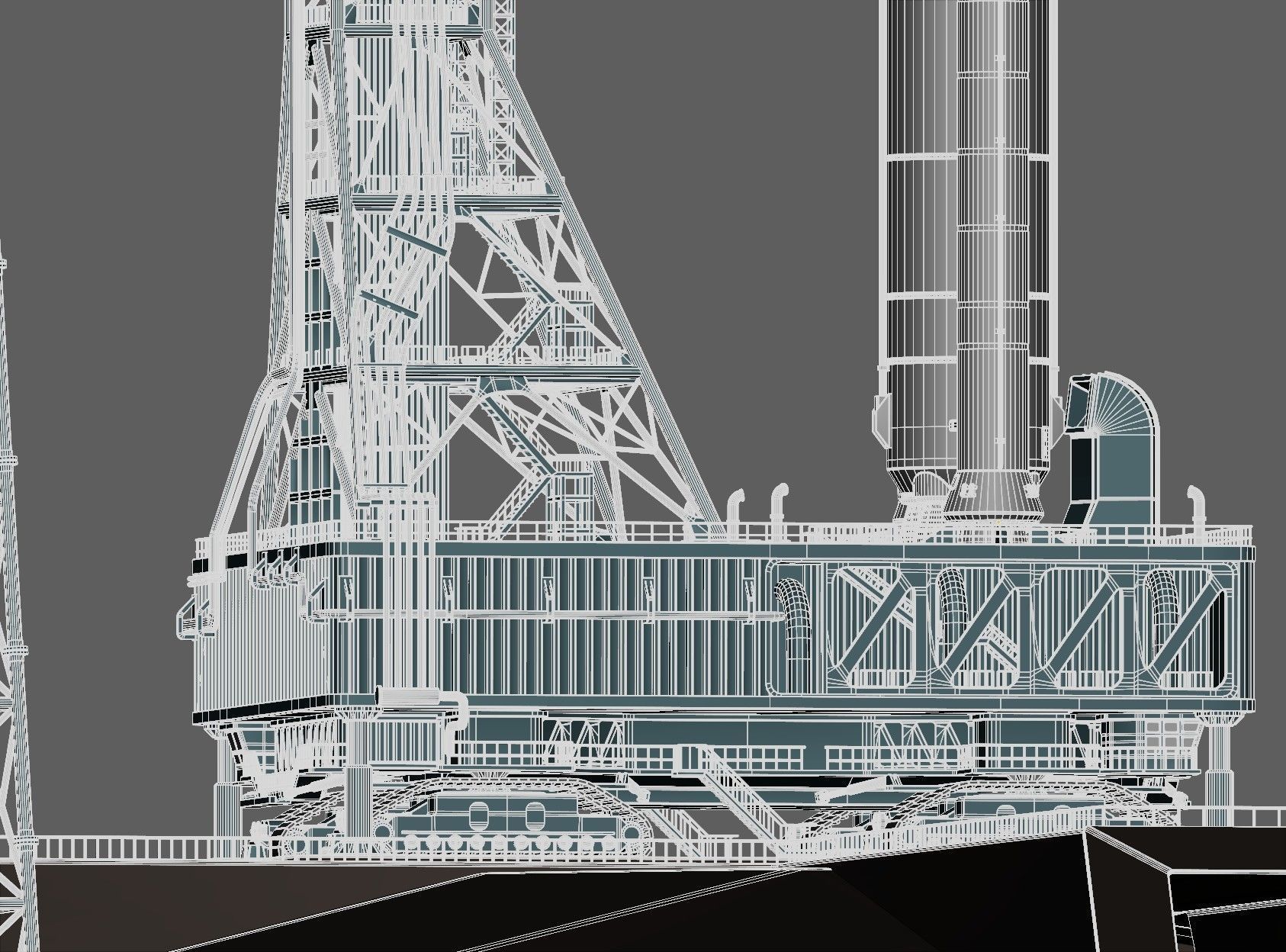 SLS Rocket 3D model_28