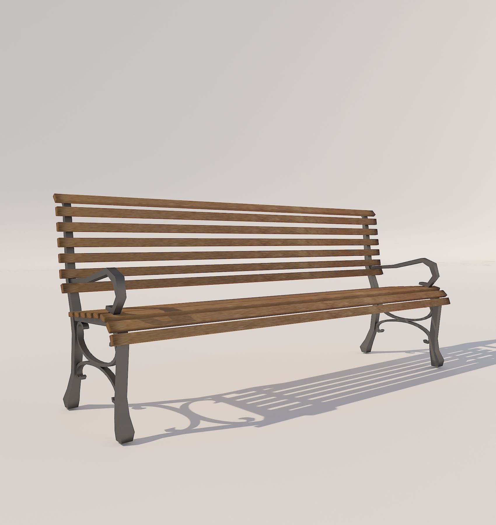 New York City elements Low-poly 3D model_15