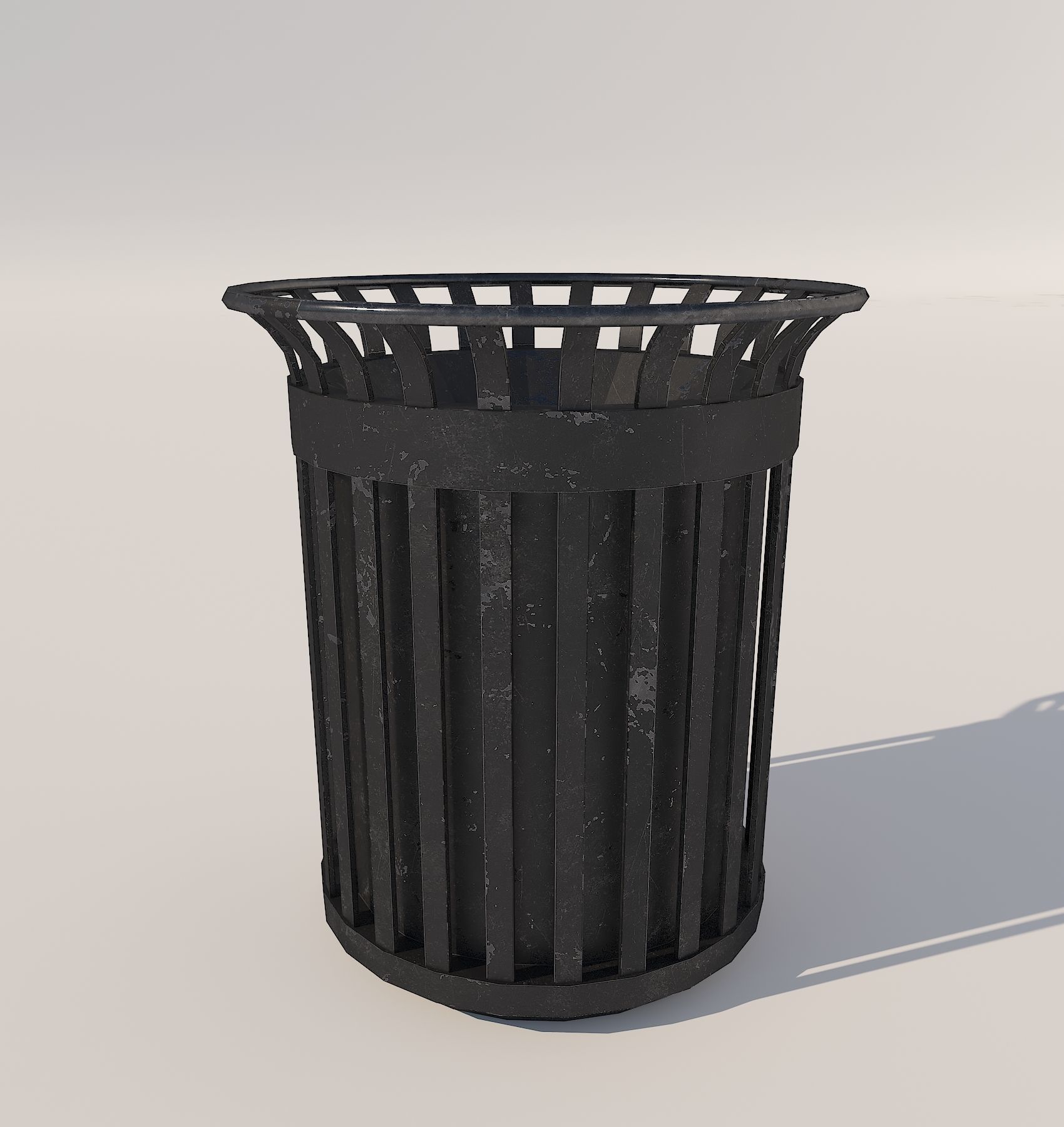 New York City elements Low-poly 3D model_19