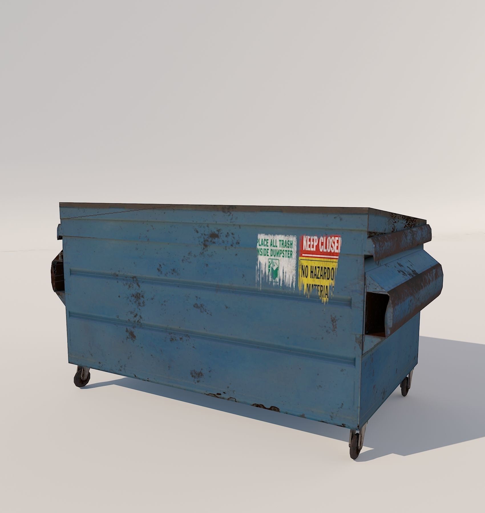 New York City elements Low-poly 3D model_21