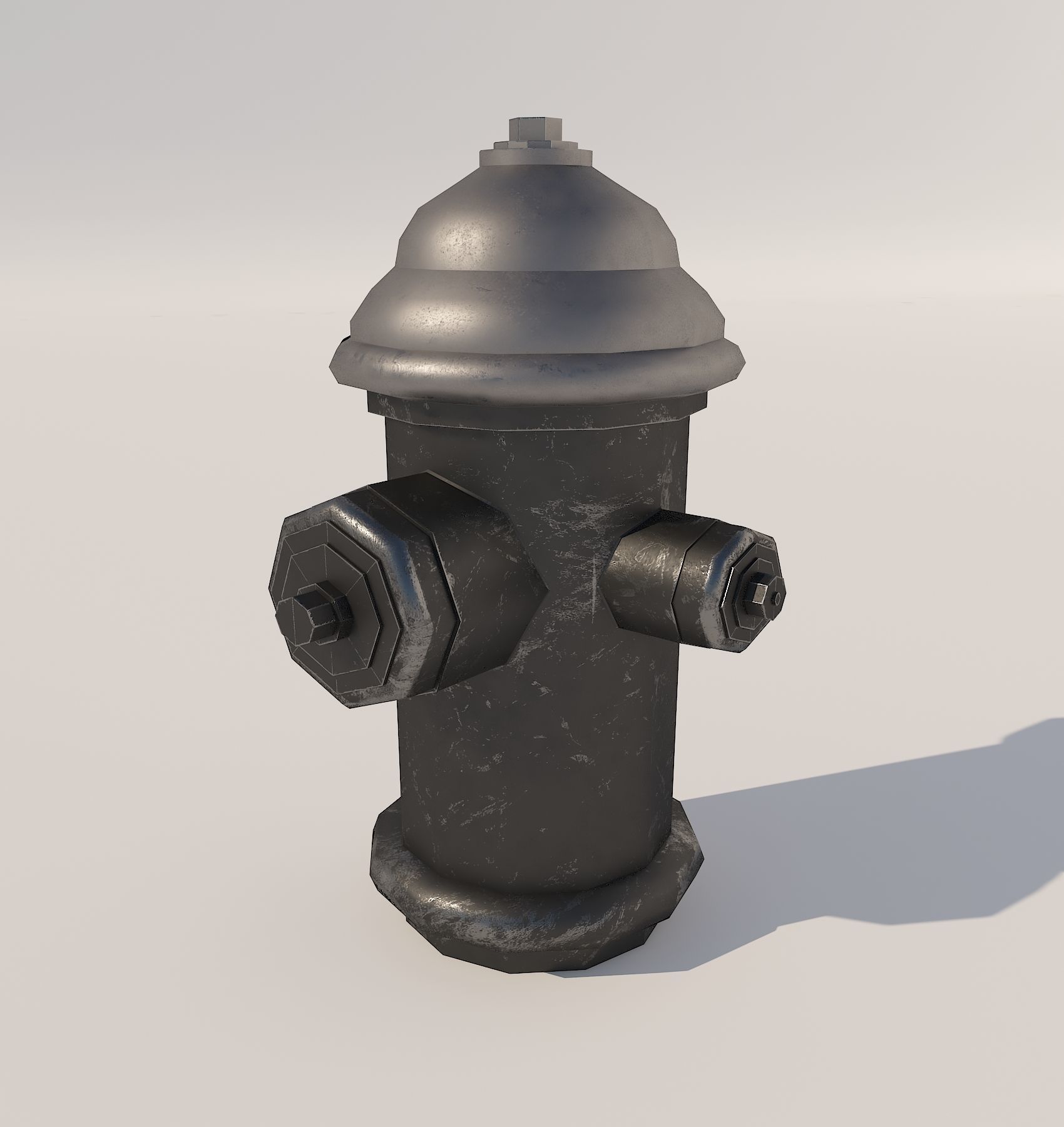 New York City elements Low-poly 3D model_23