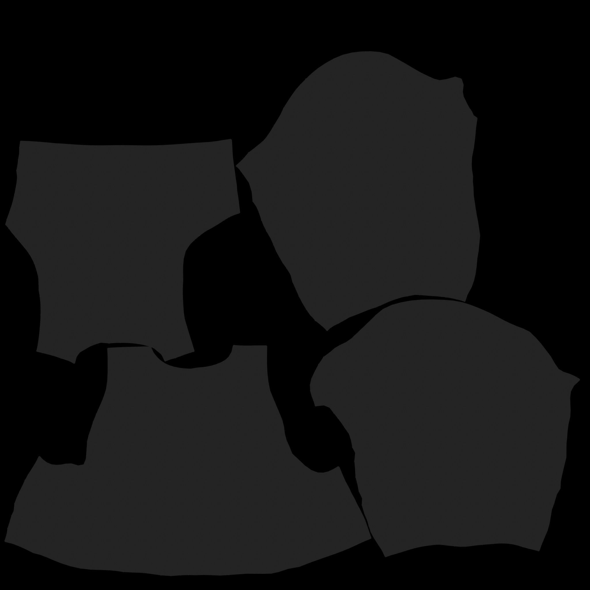 Female Hiphop Basketball Style Outfit Top Pants Shoes Low-poly 3D model_17