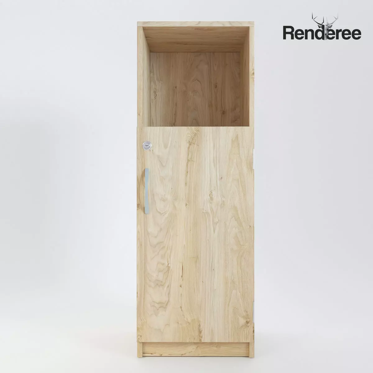 Wooden Cabinet 9 3D model