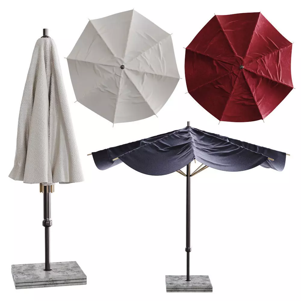 Royal Botania SHA Outdoor Umbrella 3D model