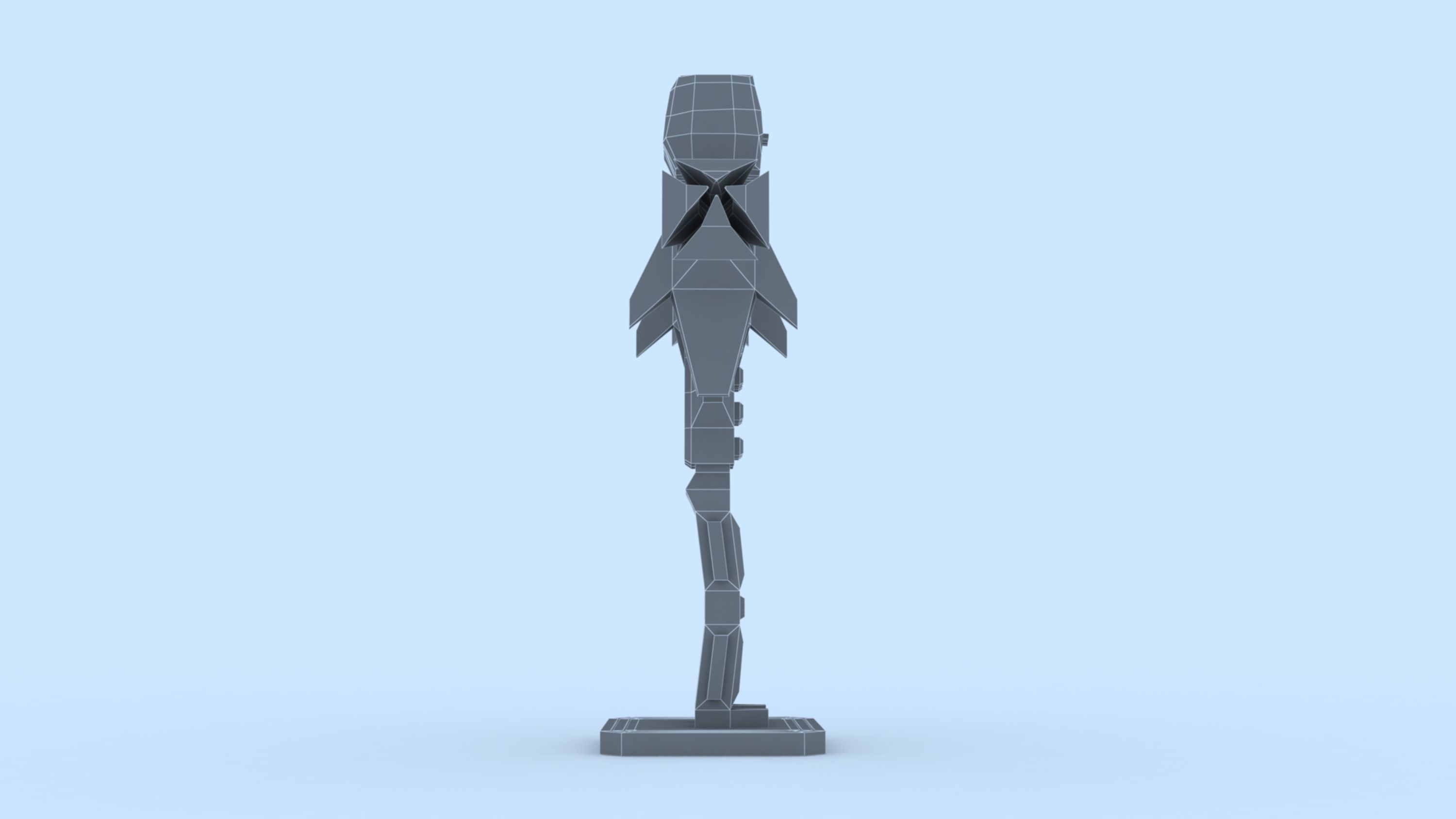 Boxy Robot 3D print model_9