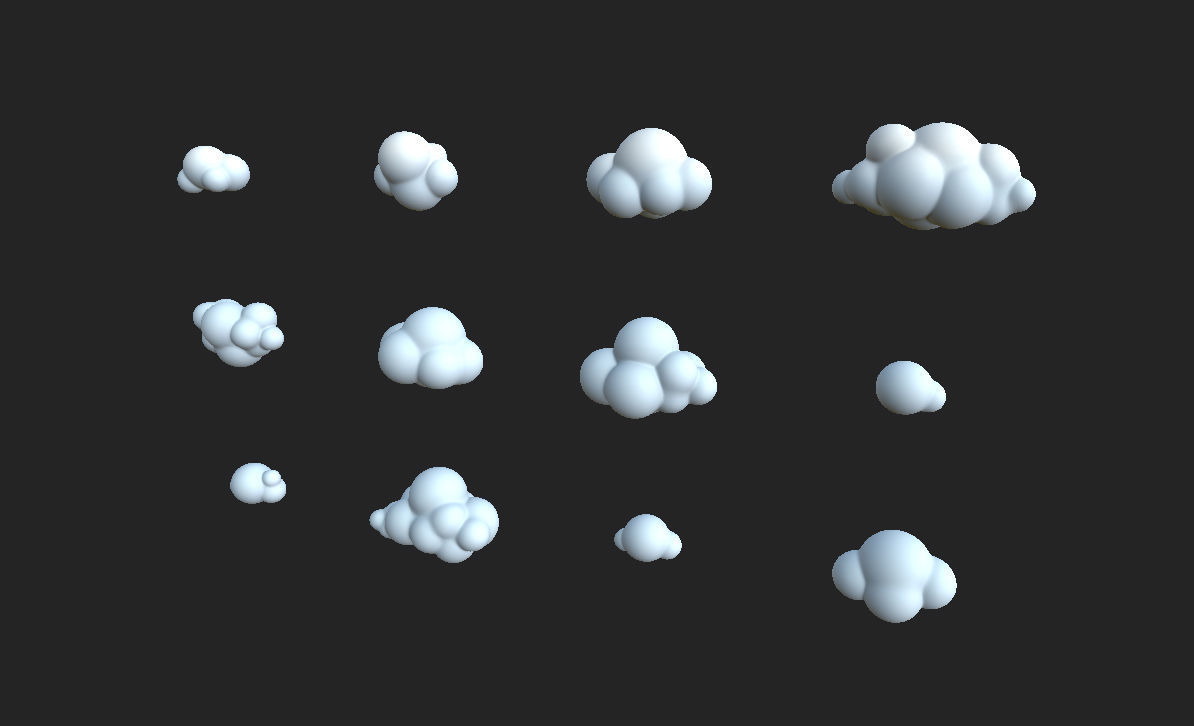 Cloud Pack 3D model_6